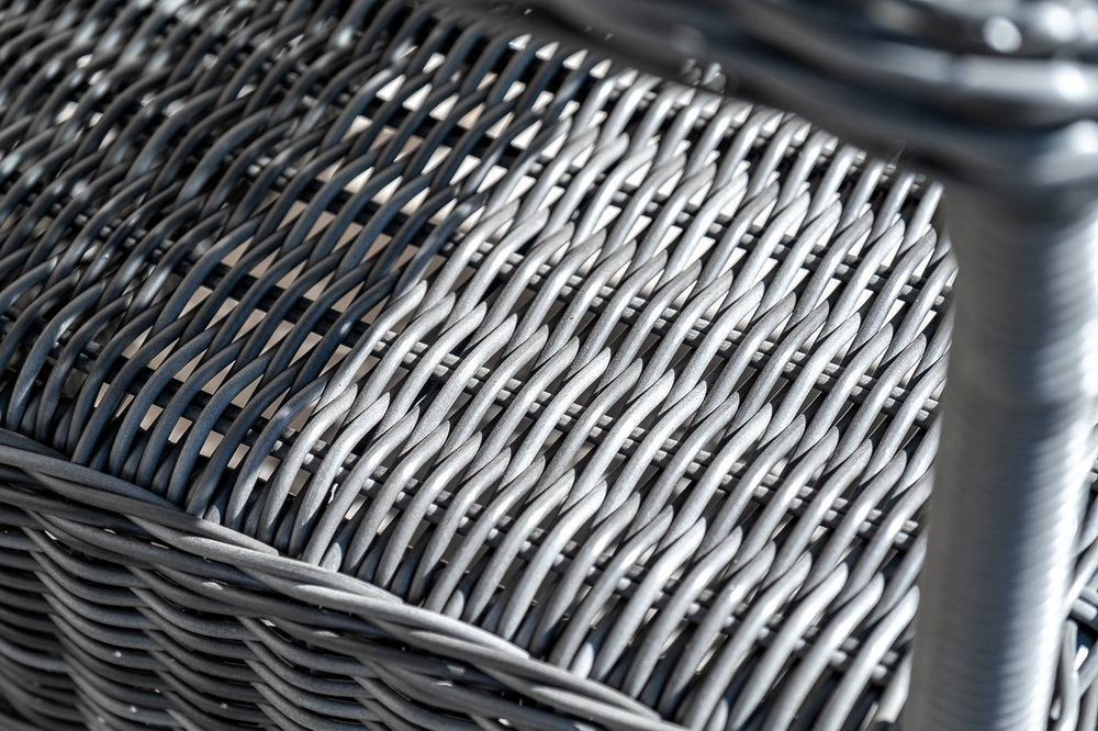 "Толедо" лаунж-зона из искусственного ротанга, цвет графит