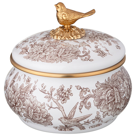 САХАРНИЦА LEFARD ЭМАЛИРОВАННАЯ, СЕРИЯ ROYAL GARDEN 850MЛ