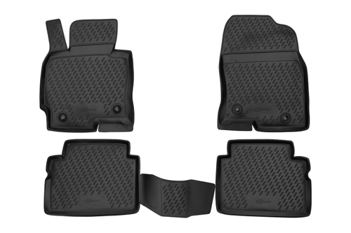 Коврики в салон для MAZDA CX5 (I, Ir), 2011-2017, 4 шт. (Повышенная устойчивость, повышенная износостойкость) FORMAT.CARMZD00023H