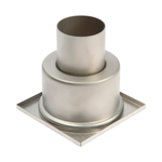 Трап для душа из нерж. 10см*10см прям (верт) TIM BAD021001