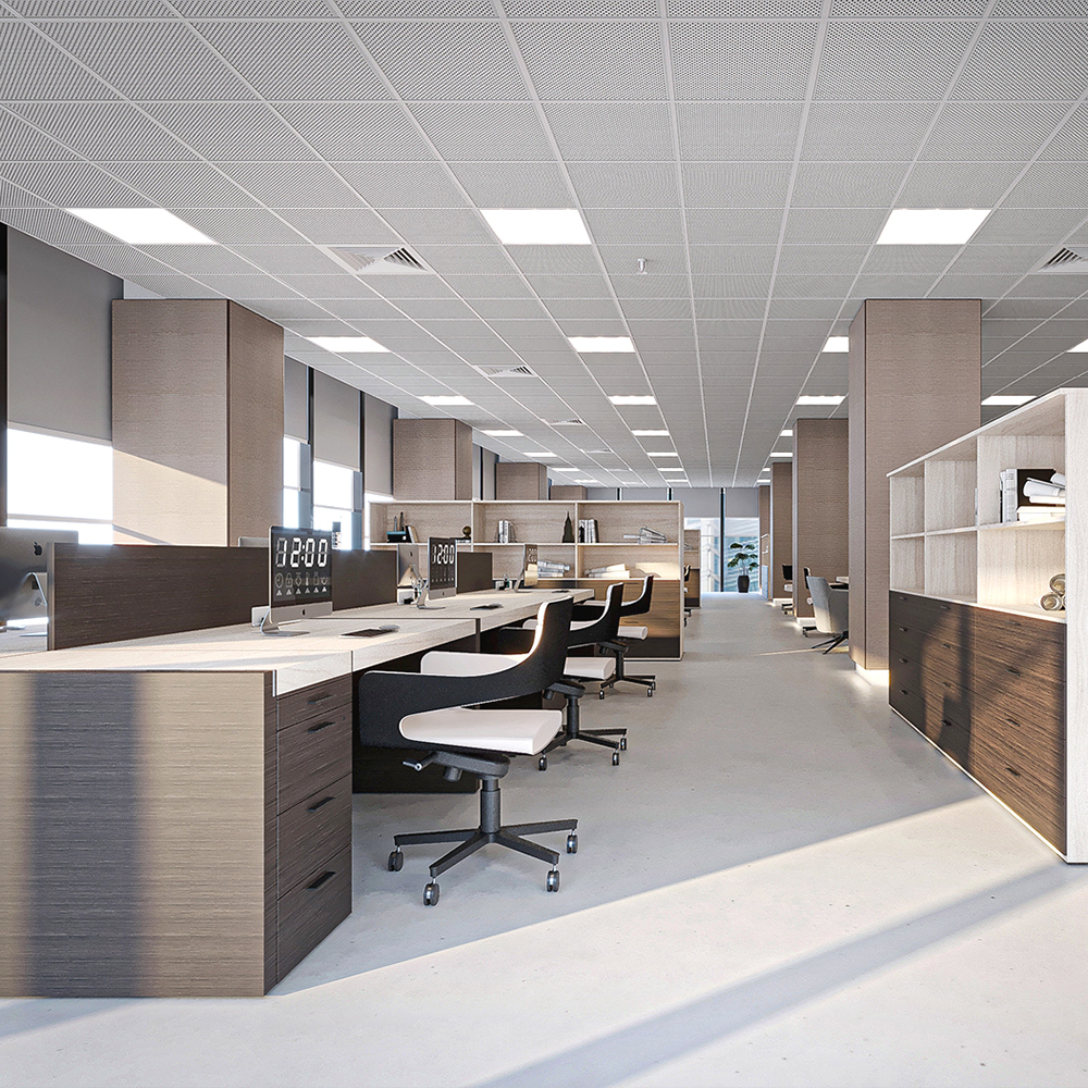 Светильник LED-панель ДВО 48Вт 4000К опал IP40 595х595х40мм MASTER+ Feron