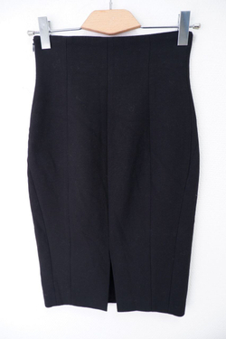 Юбка Zara черная 42 размер