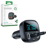 Автомобильный адаптер питания ACEFAST B5 1 USB + 2 USB-C 101W (черный)