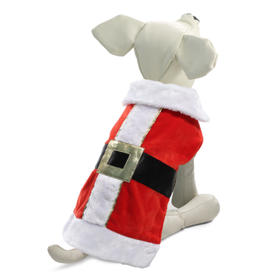 Попона "костюм деда мороза" s, красный, размер 25см, серия new year, triol