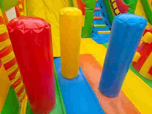 Коммерческий надувной батут «Дружная компания», 8*6*5 м