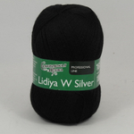 Семеновская Пряжа "Лидия Silver ЧШ" 100% имп. меринос 1613м/100гр