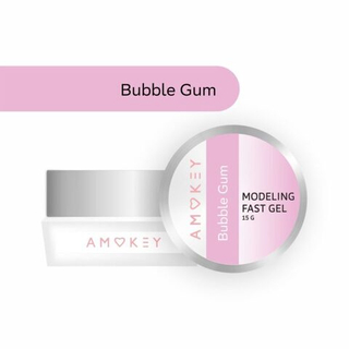 Amokey Моделирующий гель однофазный Fast Gel Bubble Gum - 15гр