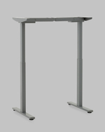 Подстолье для стола с электроприводом и регулировкой высоты, 2 мотора, память 3 уровня высоты, серый