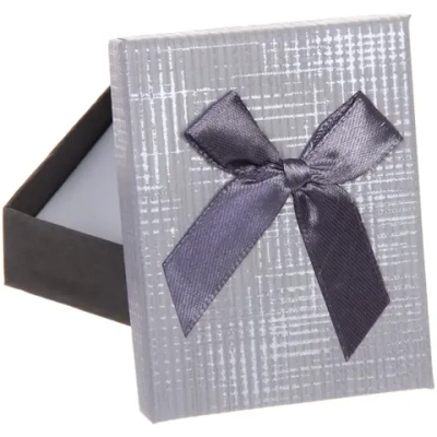 Коробка подарочная «With love» 9*7*3 см, Серый