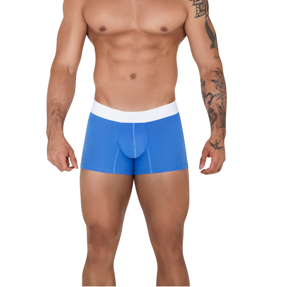 Мужские трусы хипсы синие Clever Moda TETHIS TRUNKS 150807