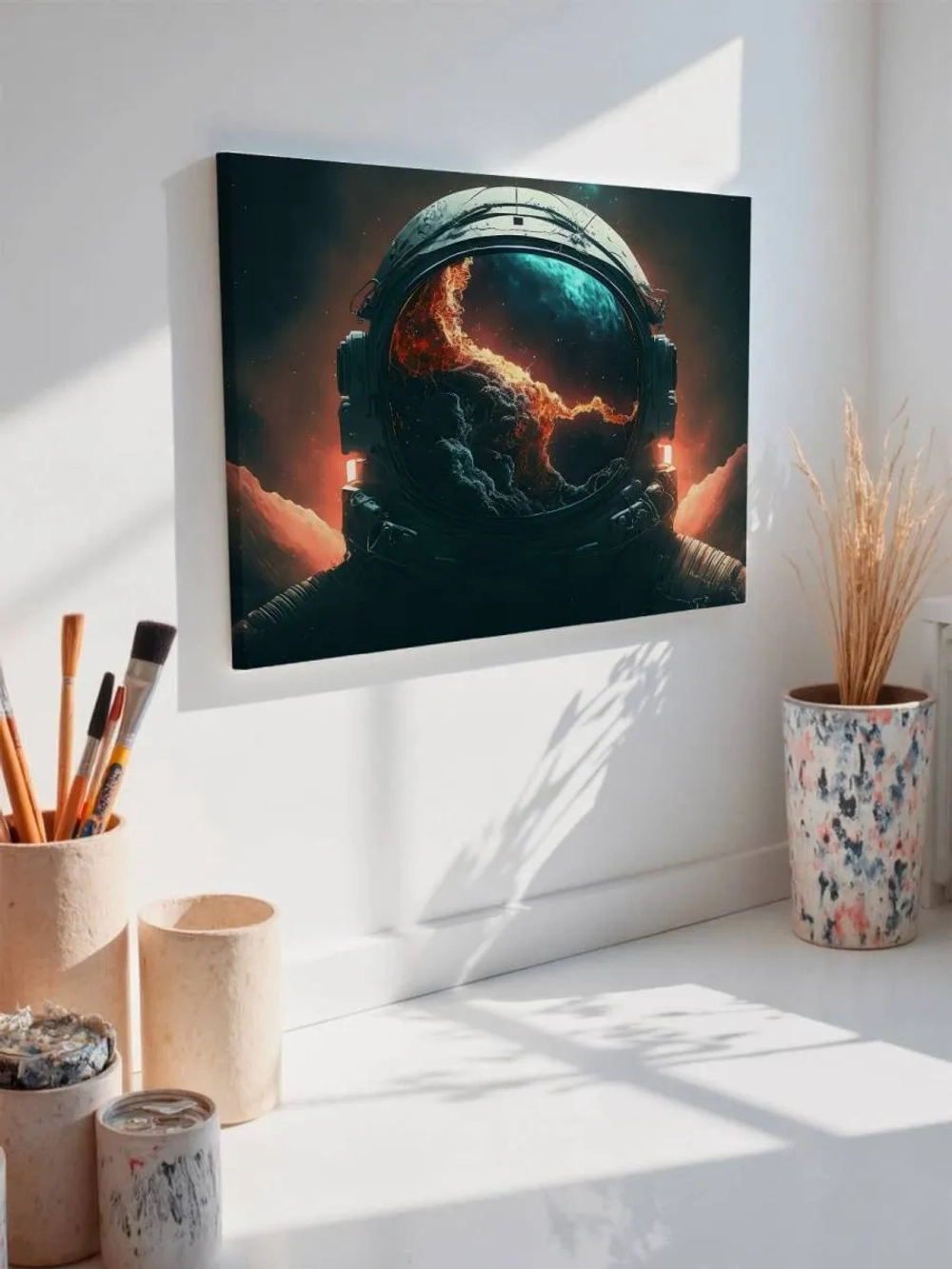 Картина на стену 40 X 50 Космонавт