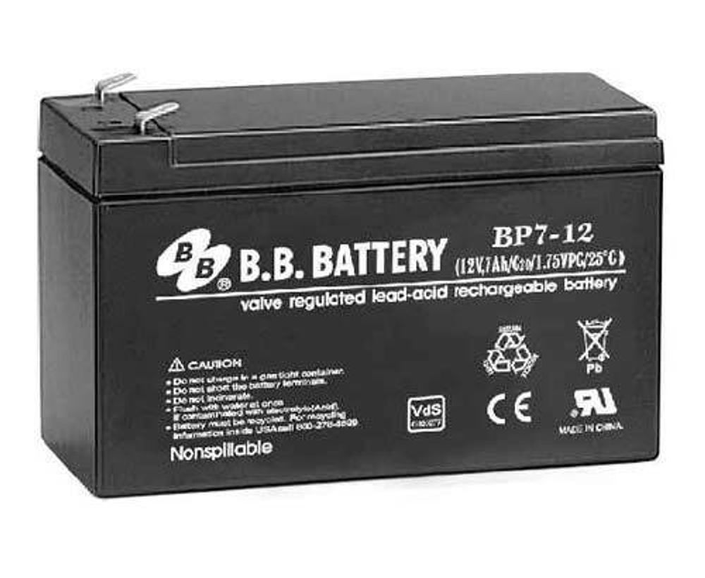 Аккумулятор B.B.BATTERY BP 7-12