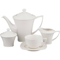 ЧАЙНЫЙ СЕРВИЗ LEFARD "ДИАМАНД" НА 6 ПЕР. 15 ПР. 1100/220/220/220 МЛ (КОР=2НАБ.)