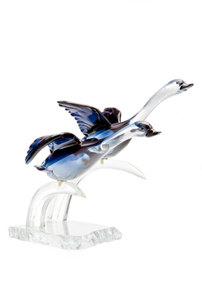 Пара гусей Нотте-Бореале