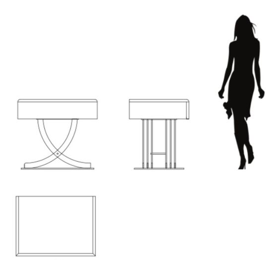 Прикроватная тумбочка Vivienne  TIMELESS SALE, FRATELLI BARRI