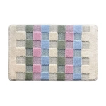 Коврик для ванной L'CADESI Marathon, 60, Блок, розовый, Турция