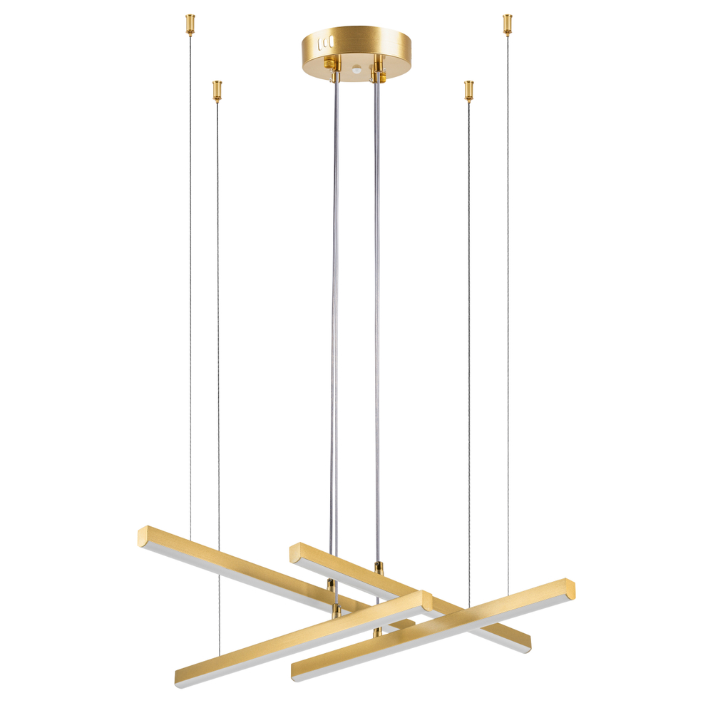 739123 Люстра PALLA 50W LED 1920LM ЗОЛОТО 3000-6000K