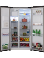 Холодильник Hiberg RFS-650DX NFGB inverter