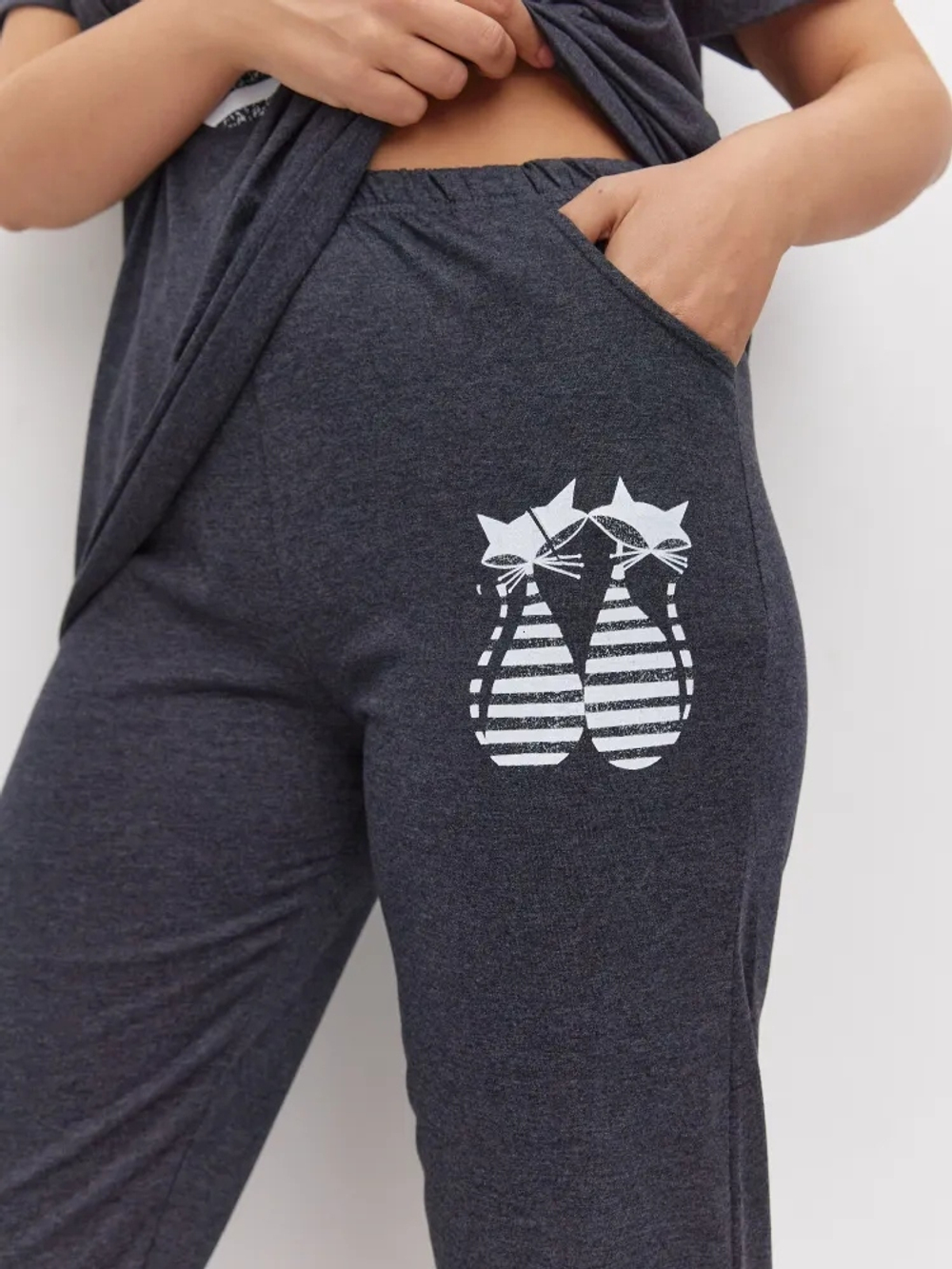 Пижама х/б бриджи+футболка УБФ0021