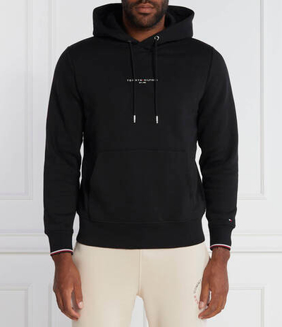 Худи TOMMY LOGO TIPPED HOODY Tommy Hilfiger - черный(MW0MW32673)