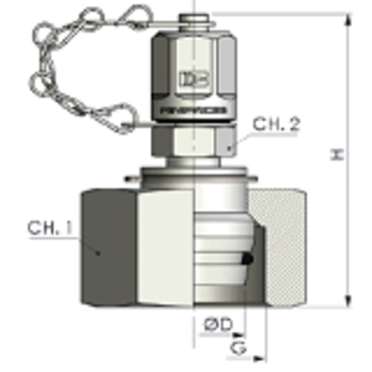 КТ 16x2 - DKO-L (Г) 22x1.5 15 o-ring (металл.)