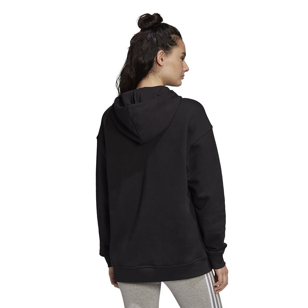 Баскетбольная женская толстовка Adidas Adicolor Trefoil Sweatshirt Black