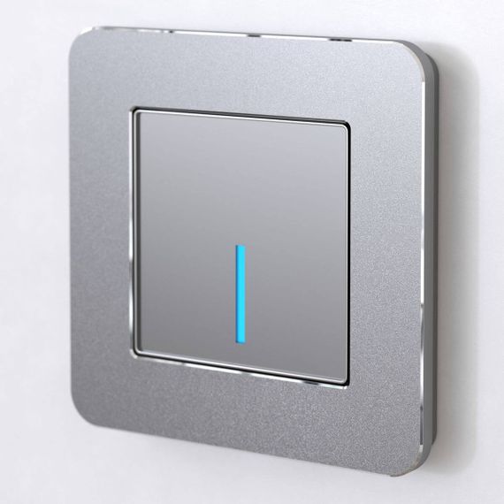 Рамка Werkel Platinum на 1 пост алюминий W0012606 4690389184413