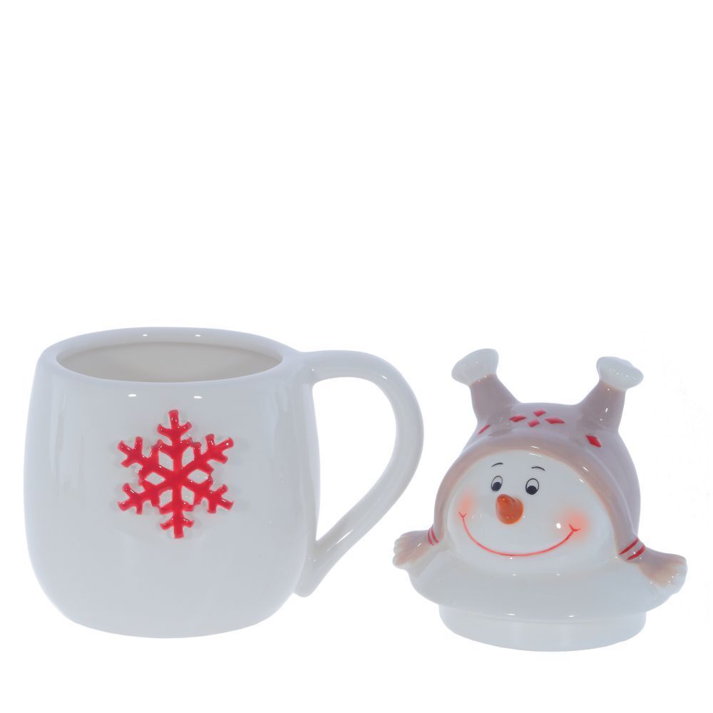 GAEM Кружка "Снеговик", 500 мл, L13 W10 H17 см