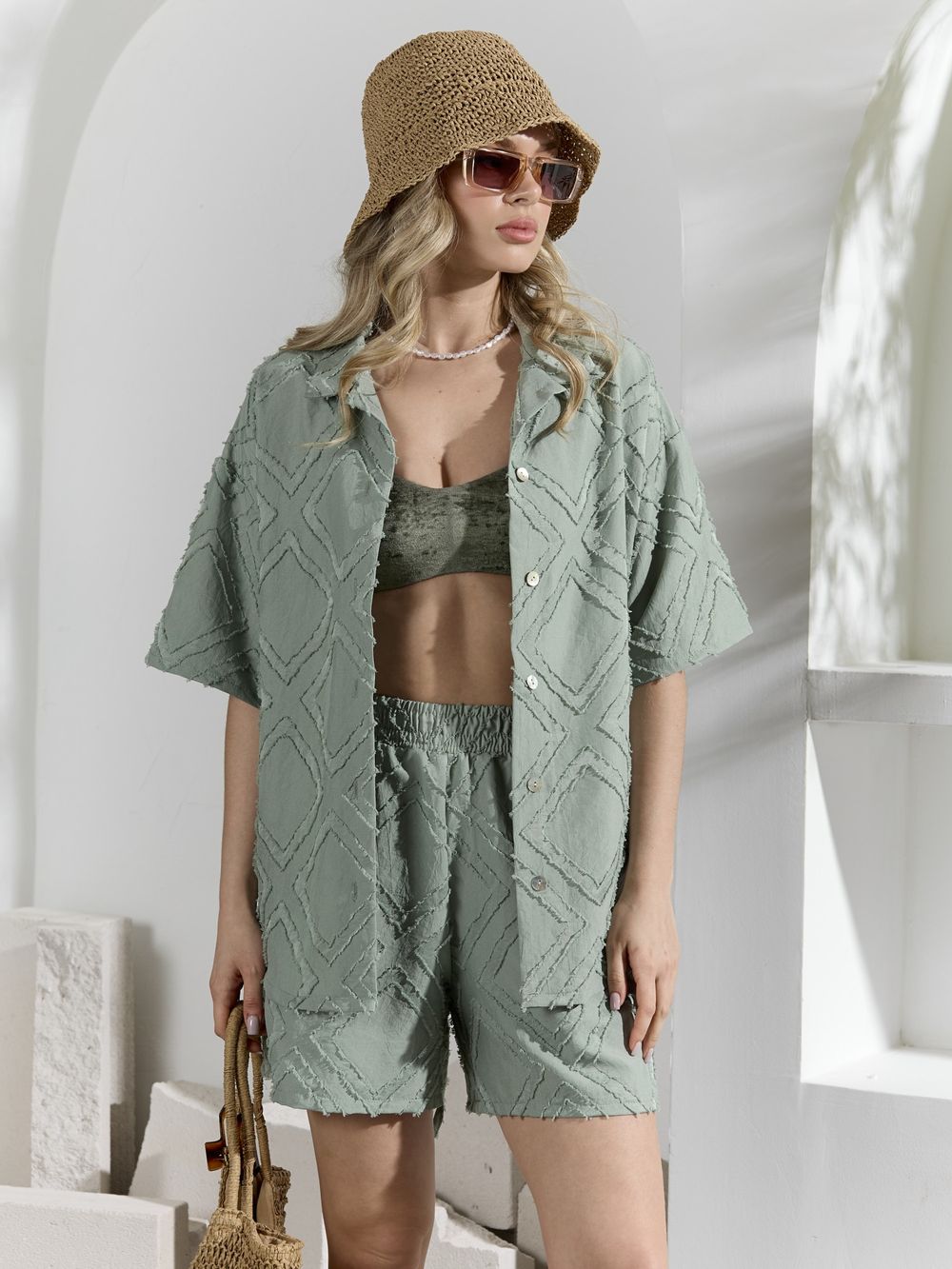 Костюм женский Ангелина-2 Виотекс ОЛИВКОВЫЙ