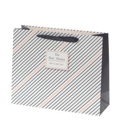 GAEM Пакет подарочный M (бумага 230г/м2, блок микс 12шт), L32 W11 H26 см, 4в.