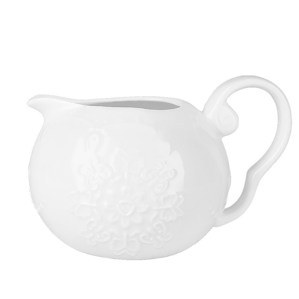 Молочник " " 10,5х8х7,5см v=200мл (min4) (фарфор) (транспортная упаковка)