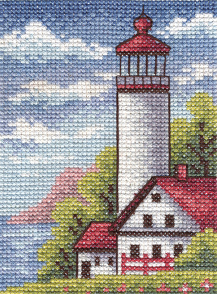 Набор для вышивания "PANNA"PS-1350 "Береговой маяк" 9 х 13 см