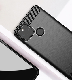 Мягкий защитный чехол для Google Pixel 4A 5G, серия Carbon от Caseport