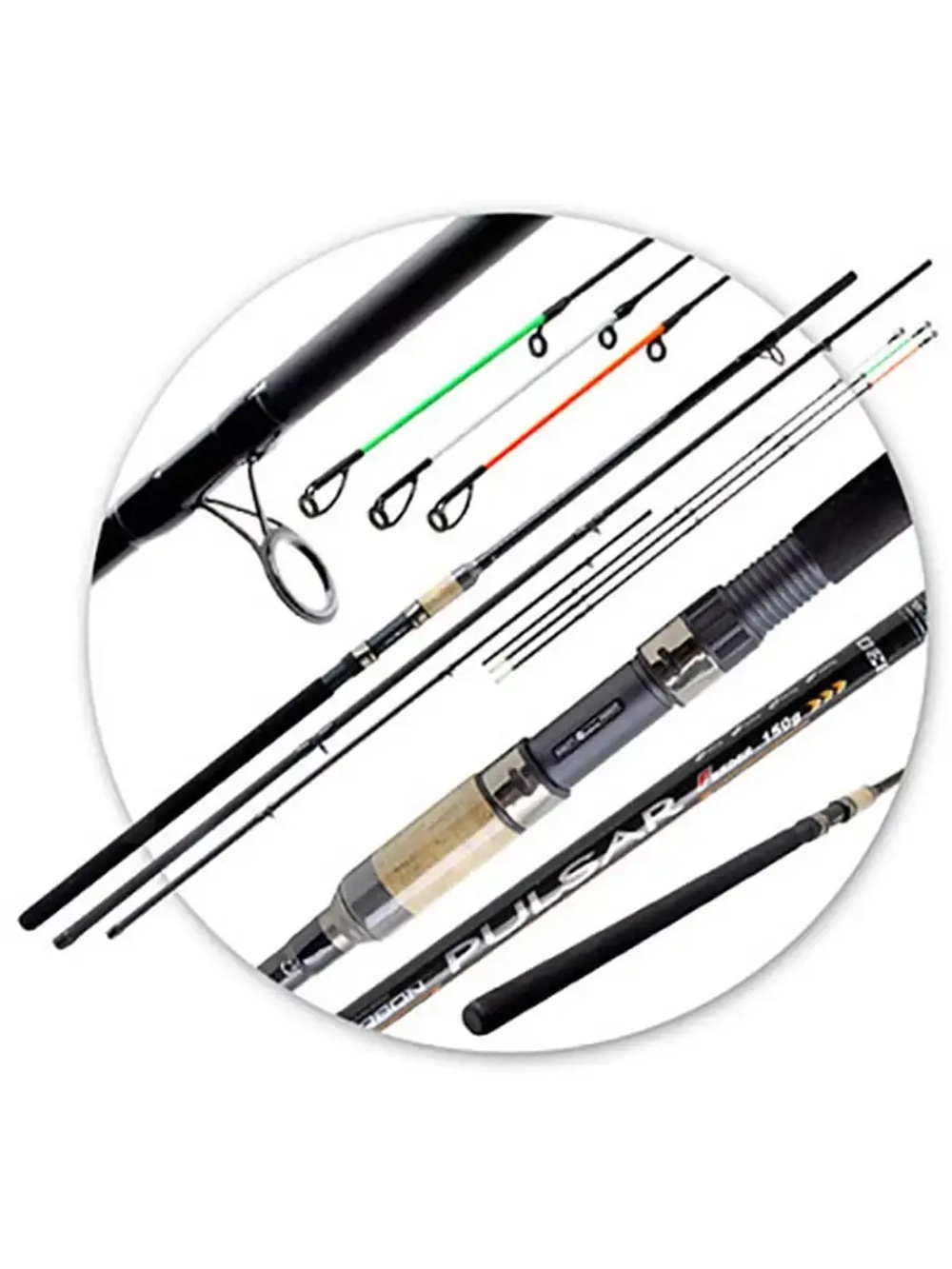 Удилище фидерное PULSAR 3.30m, 120g