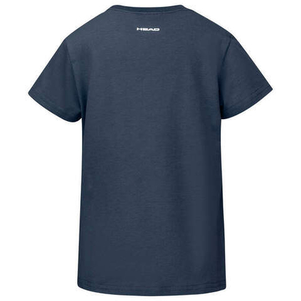 Детская теннисная футболка Head Tennis T-Shirt - navy