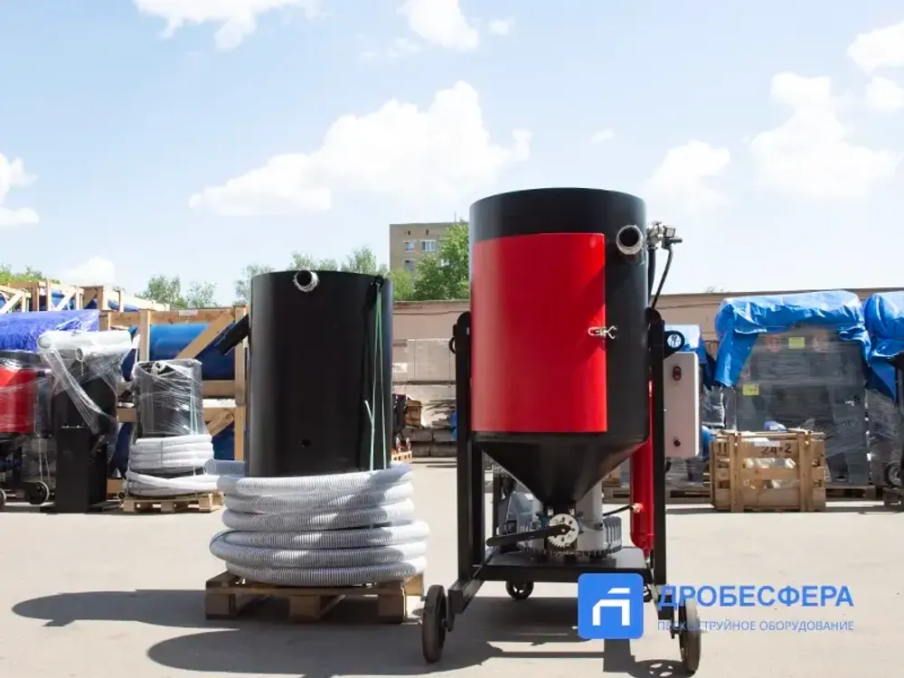 Система сбора и рекуперации абразива СОВ-4М