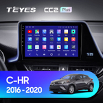 Teyes CC2 Plus 9" для Toyota C-HR 2016-2020