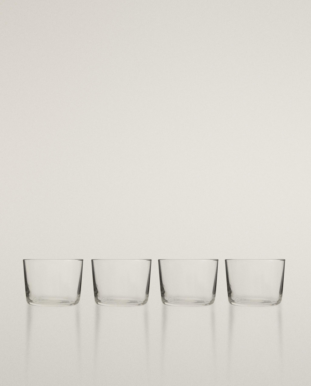Zara Home стакан из стекла, цвет прозрачный, 8.2 см