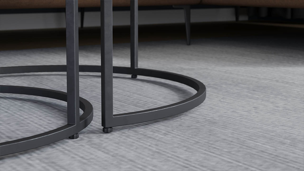 Вега (ТриЯ) Стол журнальный (металл - черный)