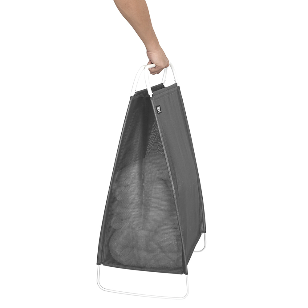 Корзина для белья Cinch серая