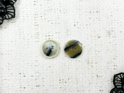 Пуговица костюмная, d 1,5 см, бежевый