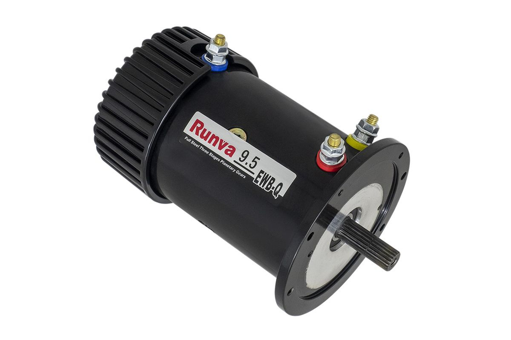 Мотор EWB9500-Q RUNVA для лебедок, мощный и надежный, идеален для автотоваров и активного отдыха, высокое качество и