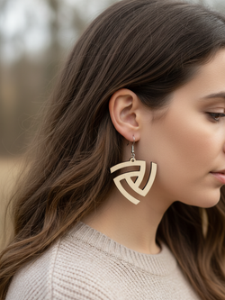 Серьги Геометрия