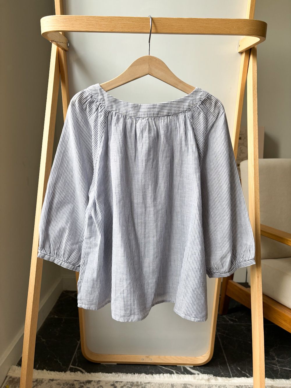 Хлопковая блузка Bonpoint, 140