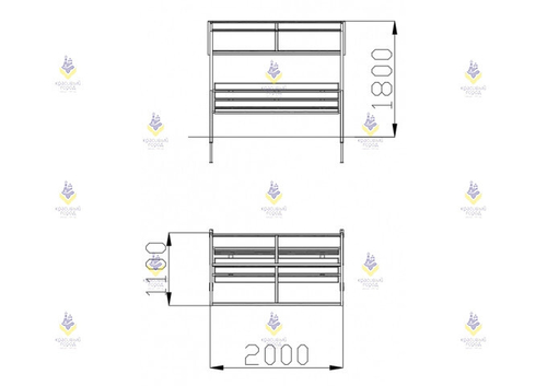 Диван с навесом