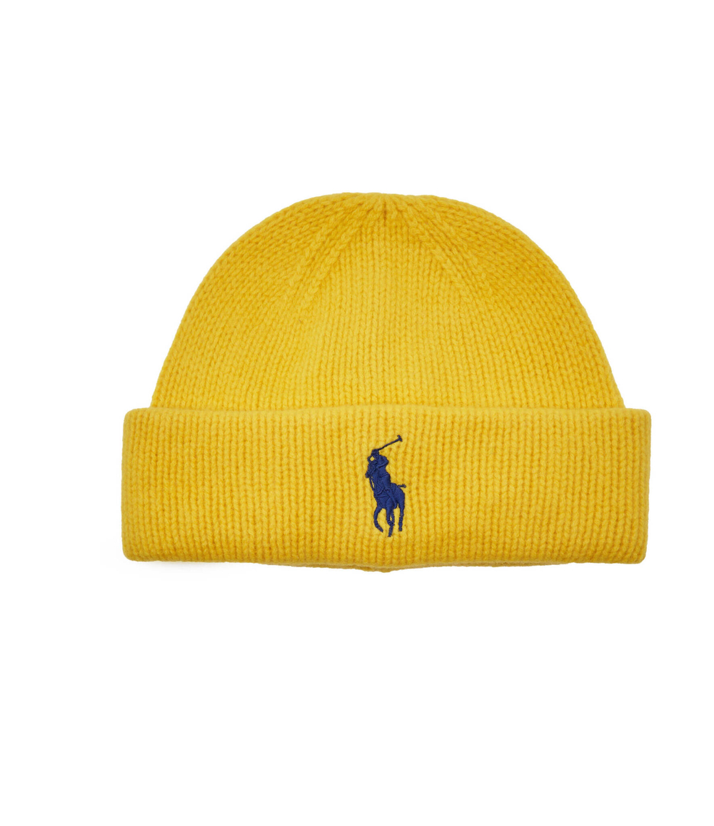 Хлопковая шапка POLO RALPH LAUREN - желтый(455931421)