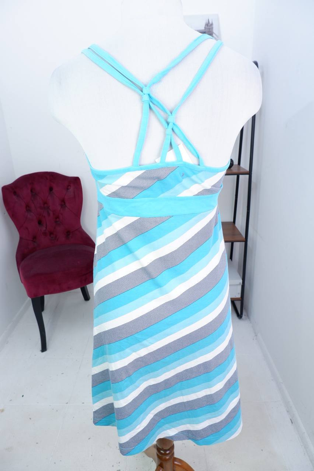 Сарафан Ostin в полоску, маркировка L, визуально 48 размер