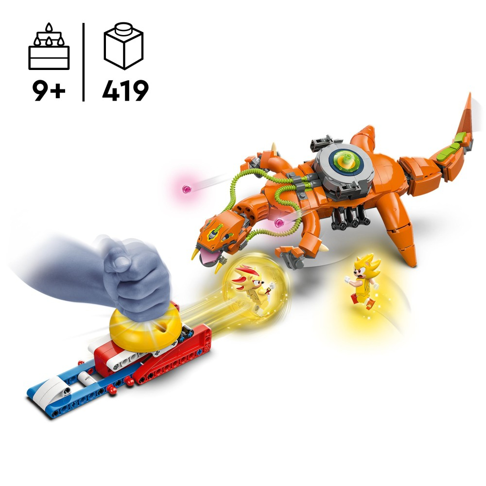 LEGO Sonic The Hedgehog - Супер Тень против Биолизарда 77003