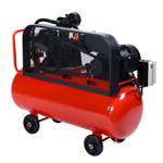 Компрессор пневматический 380В 3.0кВт 8атм. 400л/мин. ресивер-100л ременной GTE