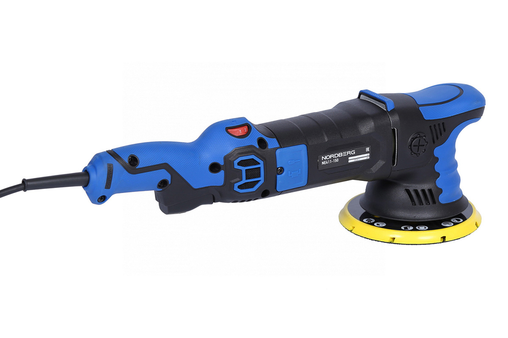 NORDBERG (NE411-150) Полировальная машинка орбитальная, диск 150 мм, 2000-4800 об/мин